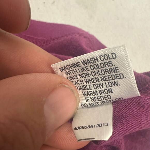 Sonoma Life + Style Womens Purple Cami Tank Top Size 1X Cotton/Polyester - Picture 5 of 5